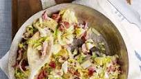 Ham hock & cabbage hash Ham hock & cabbage hash