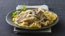 Pork Chops in Savory Mushroom Cream Sauce Pork Chops in Savory Mushroom Cream Sauce