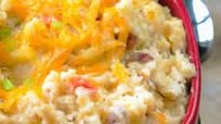 Jalapeño Mashed Potatoes with Cheese Jalapeño Mashed Potatoes with Cheese