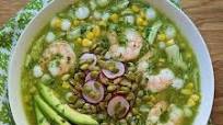 Shrimp and Chicken Pozolé Verde Shrimp and Chicken Pozolé Verde