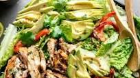 Grilled Chili Lime Chicken Fajita Salad Grilled Chili Lime Chicken Fajita Salad