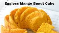 Eggless Mango Bundt Cake Eggless Mango Bundt Cake