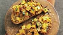 Maggie Beer's Roast Pumpkin Bruschetta Recipe Maggie Beer's Roast Pumpkin Bruschetta Recipe