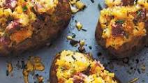 Twice-Baked Potatoes with Corned Beef Twice-Baked Potatoes with Corned Beef