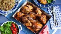 Pomegranate and sumac roast chicken Pomegranate and sumac roast chicken