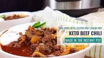 Keto Instant Pot Beef Chili Keto Instant Pot Beef Chili