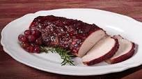 Winter Holiday Cranberry-Glazed Pork Roast Winter Holiday Cranberry-Glazed Pork Roast