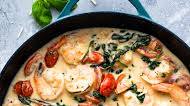 Creamy Tuscan Shrimp (Keto friendly) Creamy Tuscan Shrimp (Keto friendly)