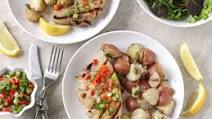 Ginger, Lemon and Garlic Swordfish Steak. Ginger, Lemon and Garlic Swordfish Steak.