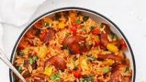 Cajun Sausage and Rice Skillet Cajun Sausage and Rice Skillet
