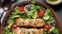 Salmon salad (Mediterranean style) Salmon salad (Mediterranean style)