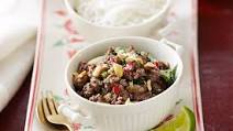 Thai beef larb Thai beef larb