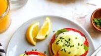 Caprese Eggs Benedict Caprese Eggs Benedict