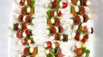 Mini Caprese Salad Skewers Mini Caprese Salad Skewers