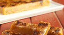 Turrón de yema tostada casero Turrón de yema tostada casero