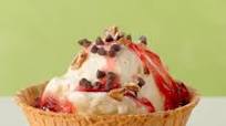 Vanilla Ice Cream with Jam Vanilla Ice Cream with Jam