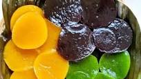 Puto cuchinta or kutsinta (Filipino steamed rice cake) Puto cuchinta or kutsinta (Filipino steamed rice cake)