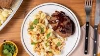 Bulgogi Pork Meatloaf with sweet chili cauliflower Bulgogi Pork Meatloaf with sweet chili cauliflower