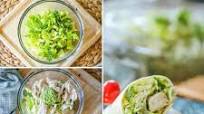Pesto Chicken Caesar Wraps Pesto Chicken Caesar Wraps