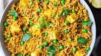 Matar Paneer Pulao Matar Paneer Pulao