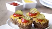 Cheeseburger Mini Meatloaves Cheeseburger Mini Meatloaves