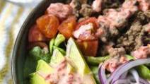 Easy Weeknight Burger Bowl Easy Weeknight Burger Bowl