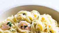 Angel Hair Pasta with Shrimp and Parmesan Lemon Cream Sauce Angel Hair Pasta with Shrimp and Parmesan Lemon Cream Sauce