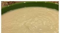 Cauliflower Soup Drizzled with White Truffle Oil Cauliflower Soup Drizzled with White Truffle Oil