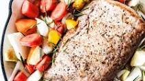 Pork Loin Roast with Vegetables Pork Loin Roast with Vegetables