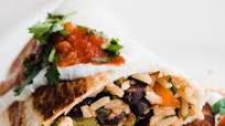 Vegetarian Burrito Vegetarian Burrito