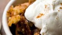 Pecan cobbler with sorghum syrup Pecan cobbler with sorghum syrup