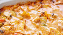 Slow Cooker Chicken Enchilada Casserole Slow Cooker Chicken Enchilada Casserole