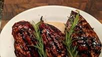 Rosemary Grilled Chicken with Maple Balsamic Glaze Rosemary Grilled Chicken with Maple Balsamic Glaze