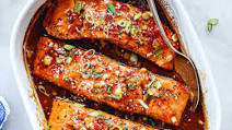15-Minute Baked Teriyaki Salmon 15-Minute Baked Teriyaki Salmon