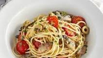 Sardine storecupboard spaghetti Sardine storecupboard spaghetti