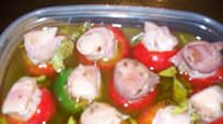 Pickled Stuffed Cherry Hot Peppers Pickled Stuffed Cherry Hot Peppers