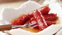 Bourbon-Glazed Cocktail Sausages Bourbon-Glazed Cocktail Sausages