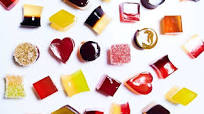 Boozy Grapefruit-Pomegranate Gummy Candies Boozy Grapefruit-Pomegranate Gummy Candies