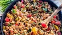 Southwestern Chicken and Rice Skillet Southwestern Chicken and Rice Skillet