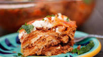 Cacerola de Enchiladas Rojas de Res Cacerola de Enchiladas Rojas de Res