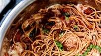Instant Pot Bruschetta Pasta {Freezer Friendly} Instant Pot Bruschetta Pasta {Freezer Friendly}