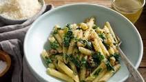 Pasta With Roasted Garlic, Pancetta and Arugula Pasta With Roasted Garlic, Pancetta and Arugula