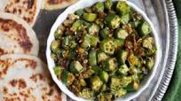 Crispy Indian Okra Crispy Indian Okra