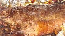 Round Steak on Foil Round Steak on Foil
