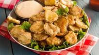 Fried Pickles with Cajun Dipping Sauce Fried Pickles with Cajun Dipping Sauce