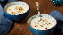 Creamy Cauliflower Soup With Mushroom and Hazelnut Topping Creamy Cauliflower Soup With Mushroom and Hazelnut Topping