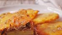 Pastelón—Puerto Rican Lasagna Made With Plantains Pastelón—Puerto Rican Lasagna Made With Plantains