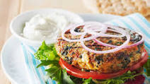 Spinach Feta Burgers Spinach Feta Burgers