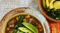 Slow Carb Pozole with Garbanzo Beans Slow Carb Pozole with Garbanzo Beans