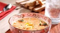 Barilla® Gluten Free Spaghetti Soup with Thyme and Chickpeas Barilla® Gluten Free Spaghetti Soup with Thyme and Chickpeas